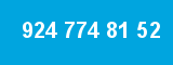 924 774 81 52 924 774 81 52